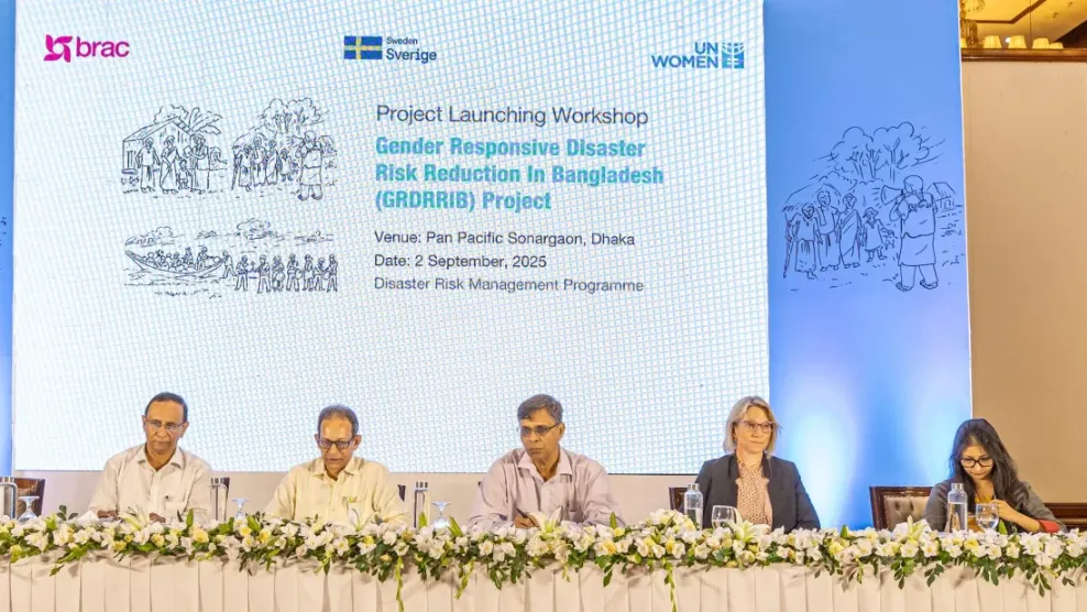 Brac-UN Women launch Gender Responsive Disaster Risk Reduction in Bangladesh