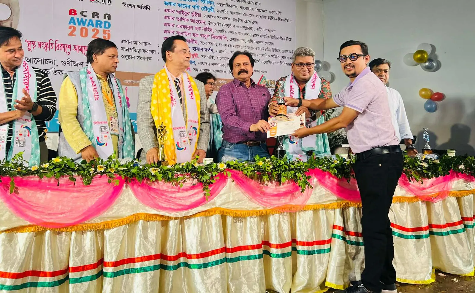 Mahmud Manjur receives prestigious recognition from BCRA