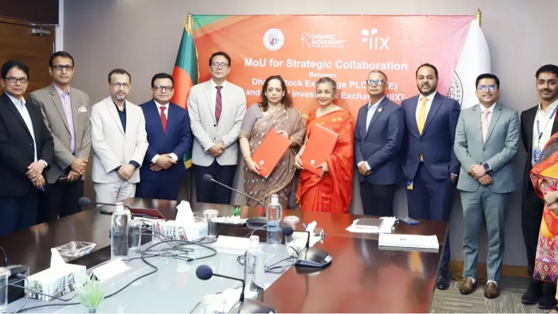 DSE, IIX sign MoU to introduce Orange bonds, Sukuk