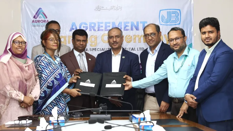 Janata Bank signs corporate medical agreement with Aurora Specialized Hospital