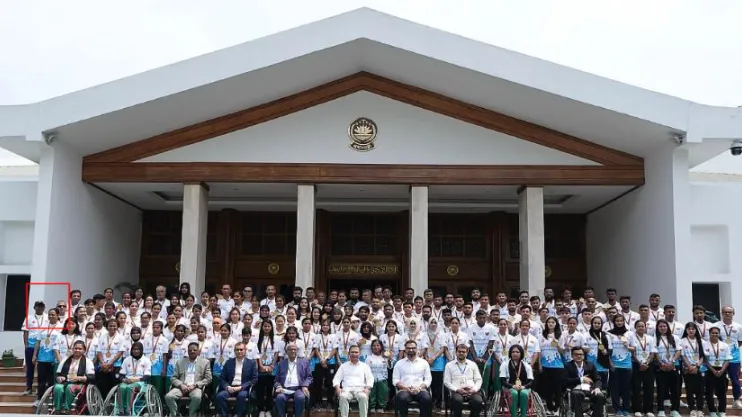 Honor conferred by the Hon’ble Prime Minister to two DGM of Bangladesh Krishi Bank for excellence in sports