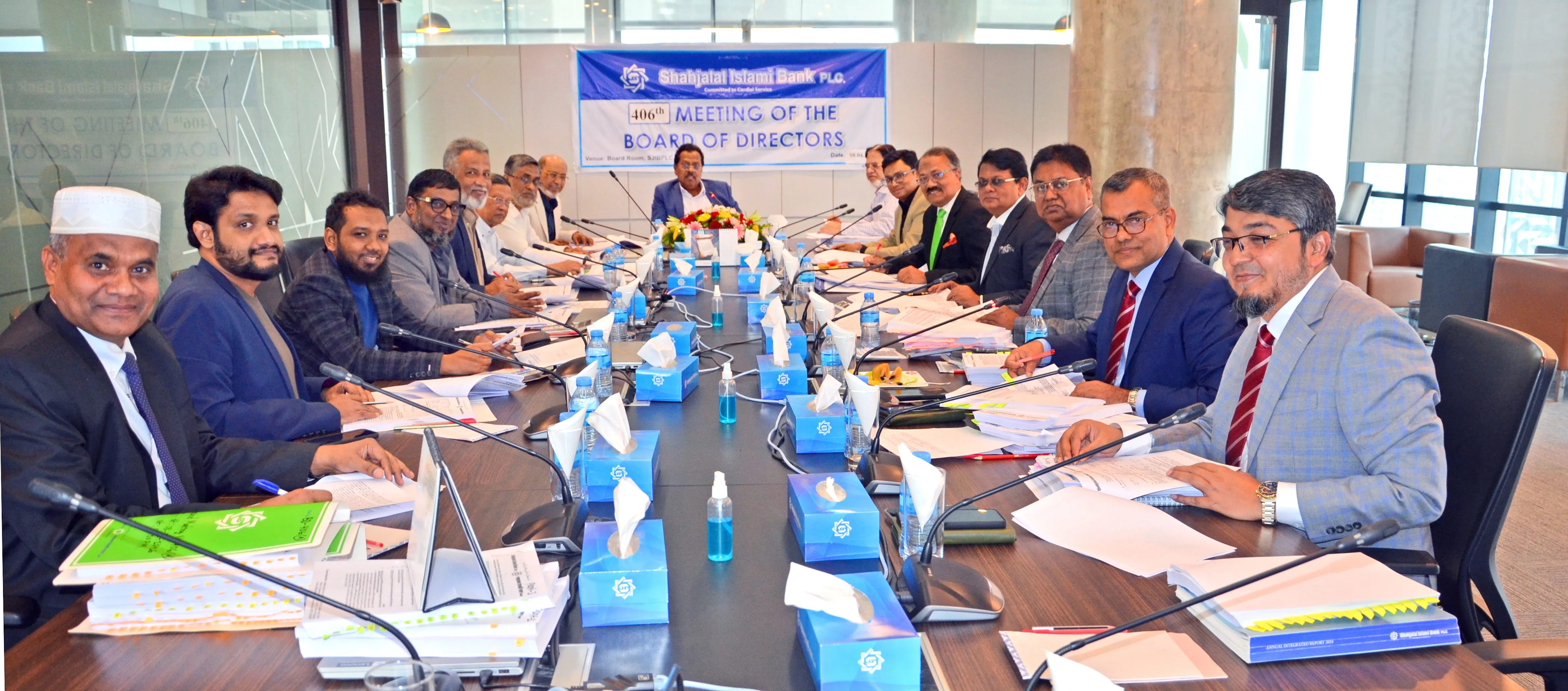 Shahjalal Islami Bank approves 13% cash dividend at 406th board meeting