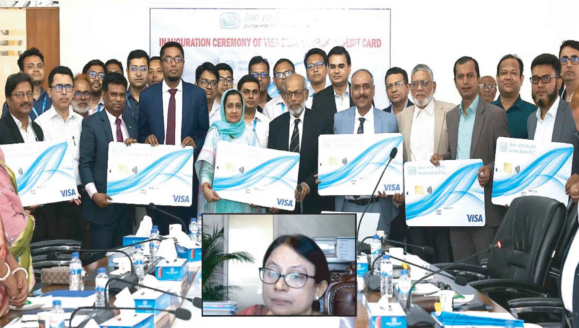 Janata Bank introduced Visa Dual Currency Debit Card