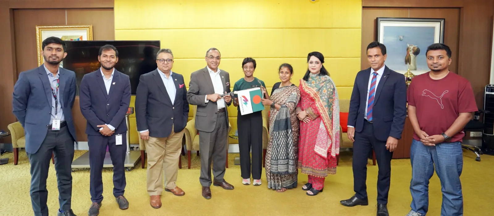 MTB foundation hosts flag-off ceremony for Sultana’s dream unbound ‘Himalayan Expedition’
