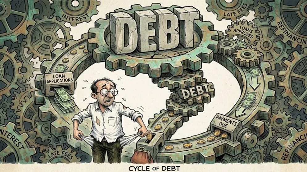Mounting expenses leave families drowning in debt