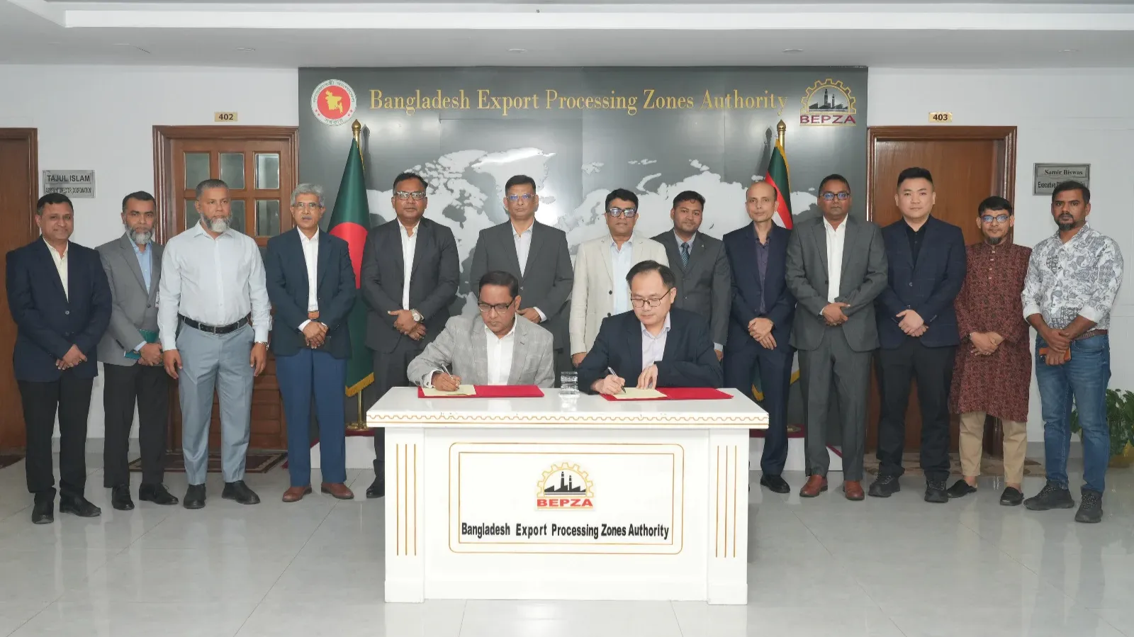 Huarun Tex to invest $30m in BEPZA Economic Zone