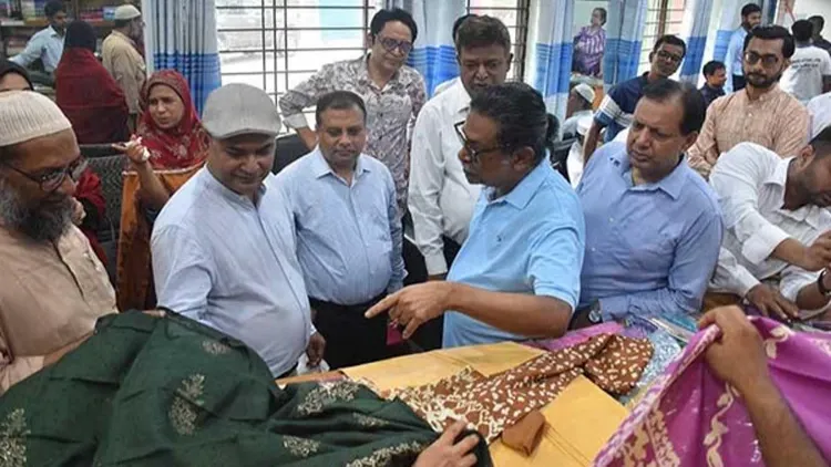 Saimum Parvez exchanges views on silk factory modernization